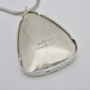 Anthony Hawksley, silver and enamel 'silverscape' pendant on chain, London 1981 (Ref S778) SOLD - Image 4
