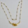 Bjorn Weckström and Bernd Munsteiner for Lapponia, 14 carat gold citrine necklace, Finland, 1986 (Ref S879) SOLD - Image 2