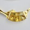 Bjorn Weckström and Bernd Munsteiner for Lapponia, 14 carat gold citrine necklace, Finland, 1986 (Ref S879) SOLD - Image 3