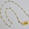 Bjorn Weckström and Bernd Munsteiner for Lapponia, 14 carat gold citrine necklace, Finland, 1986 (Ref S879) SOLD - Image 4