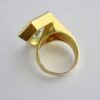 Bjorn Weckström and Bernd Munsteiner for Lapponia, 18 carat gold aquamarine 'Nereia' ring, Finland, circa 1990 (Ref S878) SOLD - Image 7