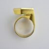 Bjorn Weckström and Bernd Munsteiner for Lapponia, 18 carat gold aquamarine 'Nereia' ring, Finland, circa 1990 (Ref S878) SOLD - Image 5