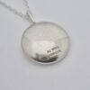 Arne Johansen, silver circular crescent pendant on chain, Denmark, circa 1975 (Ref S828HH) SOLD - Image 3