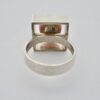 Niels Erik From, rhodochrosite bead set silver ring, Denmark, circa 1970 (Ref S797) SOLD - Image 5