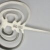 Jorma Laine for Kultateollisuus Ky, silver 'apple' pendant on chain, Finland, circa 1975 (Ref S815) SOLD - Image 5