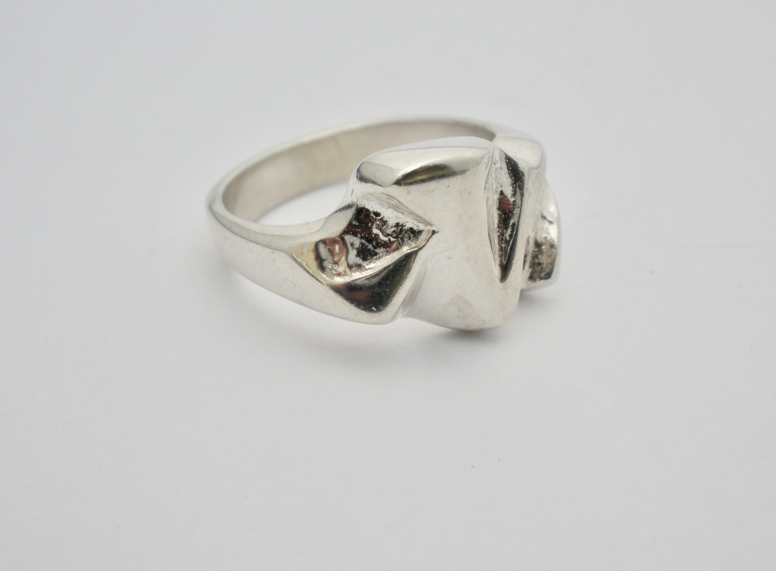 Niels Erik From, silver ring, Denmark, circa 1980 (Ref S823) SOLD ...