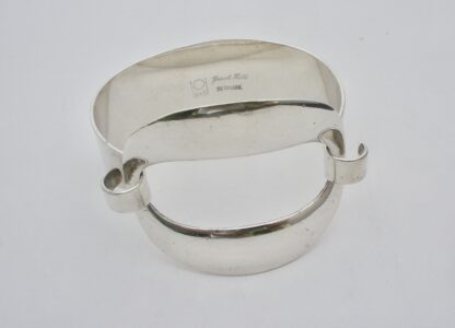 Jacob Hull for Buch & Deichmann, silver plated bangle, Denmark, 1970's (Ref S848) SOLD - Image 2