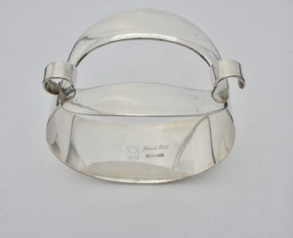 Jacob Hull for Buch & Deichmann, silver plated bangle, Denmark, 1970's (Ref S848) SOLD - Image 4