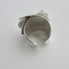 Tone Vigeland, for Norway Plus Designs Studios, 'Rose' silver ring, Norway, 1960's (Ref S+764HH) - Image 6