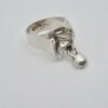 Björn Weckström for Lapponia, silver 'Aries' kinetic ring, Finland, 1974 London import mark (Ref S886) SOLD - Image 3