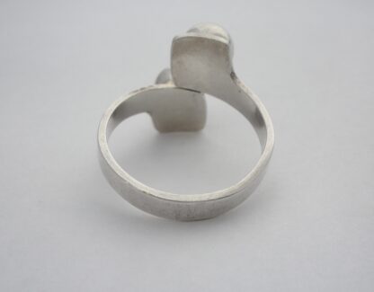 Bengt Hallberg, silver double bead ring, Sweden, circa 1975 (Ref S916) SOLD - Image 5