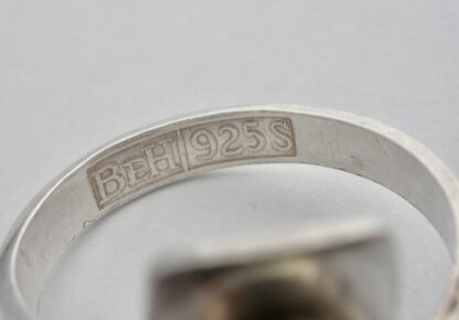 Bengt Hallberg, silver double bead ring, Sweden, circa 1975 (Ref S916) SOLD - Image 6