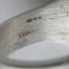 Henning Ulrichsen, silver ring, Denmark, 1976 London import marks (Ref S914) SOLD - Image 9