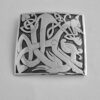 ED (unknown maker), Celtic panel brooch, Dublin 1997 (Ref S941) SOLD