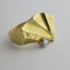Lapponia, 18 carat gold 'Paola' diamond set ring, Finland 1989 (Ref S948) SOLD - Image 2