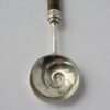 Kay Ivanovic, pair of silver spoons with Slate Pencil Urchin (Heterocentrotus Mamillatus) handles, London 1987 (Ref S961) SOLD - Image 4