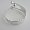 Anna-Greta Eker, for Norway Plus Designs Studio, silver 'Ball' bangle, Norway, circa 1970 (Ref S965) SOLD - Image 4