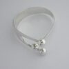 Anna-Greta Eker, for Norway Plus Designs Studio, silver 'Ball' bangle, Norway, circa 1970 (Ref S965) SOLD