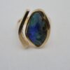 Søren Borup, 14 carat gold boulder opal set ring, Præstø, Denmark, circa 1975 (Ref S947) SOLD - Image 5