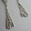 Jane Watling of Lacock, pair of very long silver drop earrings, London 1991 (Ref S985) SOLD - Image 4