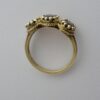 Slade & Kempton, 9 carat gold three stone garnet ring, London, 1979 (Ref AF005) SOLD - Image 4