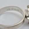 Anonymous, rock crystal set silver ring, country of origin probably Sweden, circa 1970 (Ref S980) SOLD - Image 5