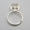 Anonymous, rock crystal set silver ring, country of origin probably Sweden, circa 1970 (Ref S980) SOLD - Image 4