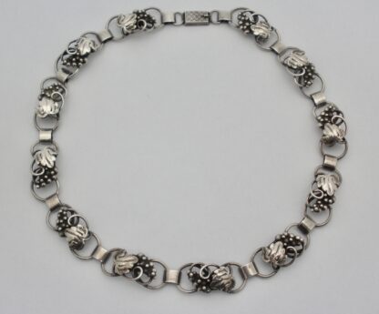 Fir Munksgaard, silver choker length necklace, Denmark, circa 1960 (Ref S+34) SOLD