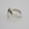 Loop, 'cold enamel' resin decorated silver ring, circa 2010 (Ref S+25) SOLD - Image 5