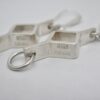 Jorma Laine for Kultateollisuus Ky (attributed), pair of silver 'Ruutu' earrings, Finland, circa 1970 (Ref S+06) SOLD - Image 3