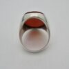 S'Paliu, carnelian set silver ring, Spain, circa 1970 (Ref S+27HH) SOLD - Image 5