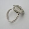 Teka (attributed), modernist silver ring, probably German, circa 1970 (Ref S+31HH) SOLD - Image 5