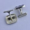 Elis Kauppi for Kupittaan Kulta, pair of silver reindeer cufflinks, Finland, 1969 (Ref S+107) SOLD - Image 3