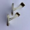 Elis Kauppi for Kupittaan Kulta, pair of silver reindeer cufflinks, Finland, 1969 (Ref S+107) SOLD - Image 4