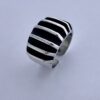 Anna-Greta Eker, for Norway Plus Designs Studios, 'Ridged' silver ring, Norway, 1973 Birmingham import marks (Ref S+113) SOLD - Image 2