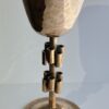 Anonymous, modernist copper goblet, unmarked, circa 1965 (Ref S+102)