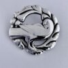 Kristian Mohl-Hansen for Georg Jensen, silver dove brooch, #123, 1948 London hallmarks (Ref S+126) SOLD - Image 2