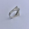 Orlando Orlandini, silver ring, Italy, circa 1990 (Ref S+130) SOLD - Image 4