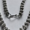 Cannetille link unmarked silver chain, possibly eastern tribal in origin (Ref S+85) SOLD - Image 3