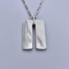Nanna Ditzel for Georg Jensen, silver pendant, #194, Denmark, 1980 London import marks (Ref S+128HH) SOLD - Image 3