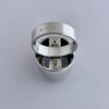 Kaunis Koru, rock crystal set silver ring, Finland 1970 (Ref S+115HH) SOLD - Image 8