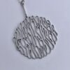 Deakin & Francis, silver pendant on a chain, Birmingham 1975, to a design by David Deakin (Ref S+137) SOLD - Image 3