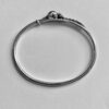 Sarah Jones, silver 'Mouse and Wheat' bangle, London 1986 (S+143) SOLD
