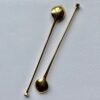 Koninklijke Van Kempen & Beeger, pair of enamel and silver gilt ice cream sundae spoons, Dutch, circa 1965 (Ref S+154) SOLD - Image 3
