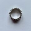 Wally Morgan (Designs) Ltd, textured cast silver ring, London 1970 (Ref S+157) SOLD - Image 2