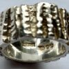 Wally Morgan (Designs) Ltd, textured cast silver ring, London 1970 (Ref S+157) SOLD - Image 4