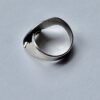 Arne Johansen, 'folded' silver ring, Denmark, circa 1975 (Ref S+177) SOLD - Image 4