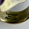 Bjorn Weckström for Lapponia, rare 'Heinkel' Flame bronze ring, Finland, circa 1971 (Ref S+156) - Image 14