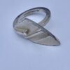 Christophe Burger for Lapponia, silver 'Take Off' ring, Finland, 1992 (Ref S+197)