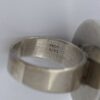 Niels Erik From, large rose quartz set silver ring, Denmark, circa 1970 (Ref S+207) - Image 6